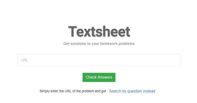 Alternatives to Textsheet for Students to Find Homework or Academic Answers