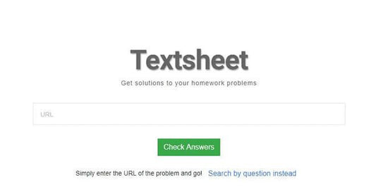 Alternatives to Textsheet for Students to Find Homework or Academic Answers