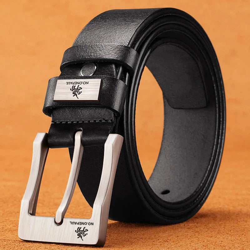 High-Quality Leather Men's Belt
