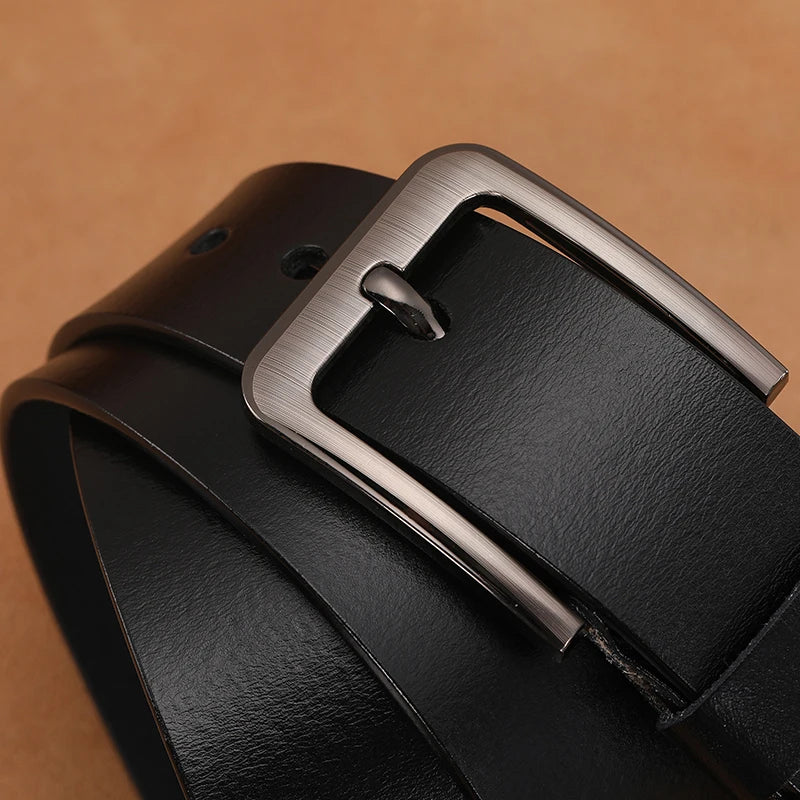 Plus Size Genuine Leather Men's Belt