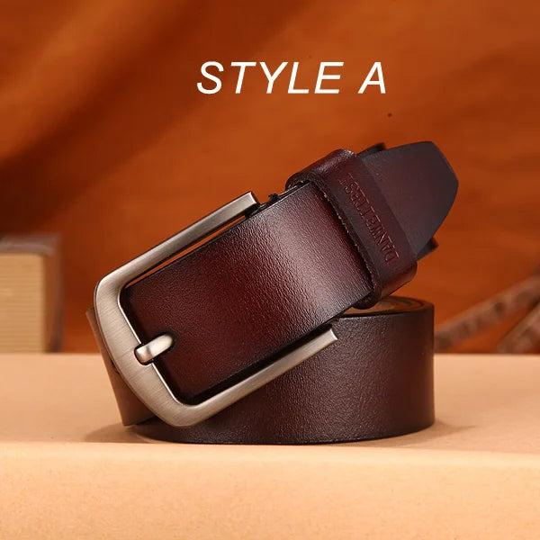 High-Quality Leather Men's Belt