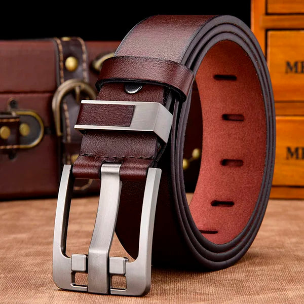 High-Quality Leather Men's Belt