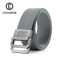 Automatic Buckle Nylon Men's Belt