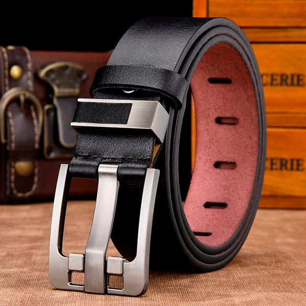 High-Quality Leather Men's Belt