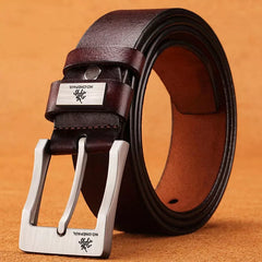 High-Quality Leather Men's Belt