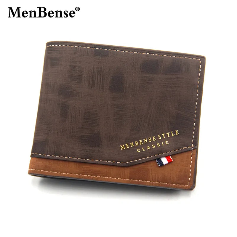 New Men's Tri-fold Wallet