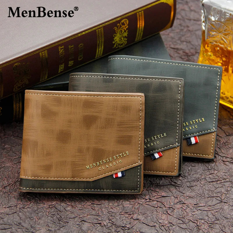 New Men's Tri-fold Wallet
