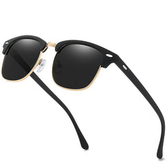 Half Frame Polarized Sunglasses