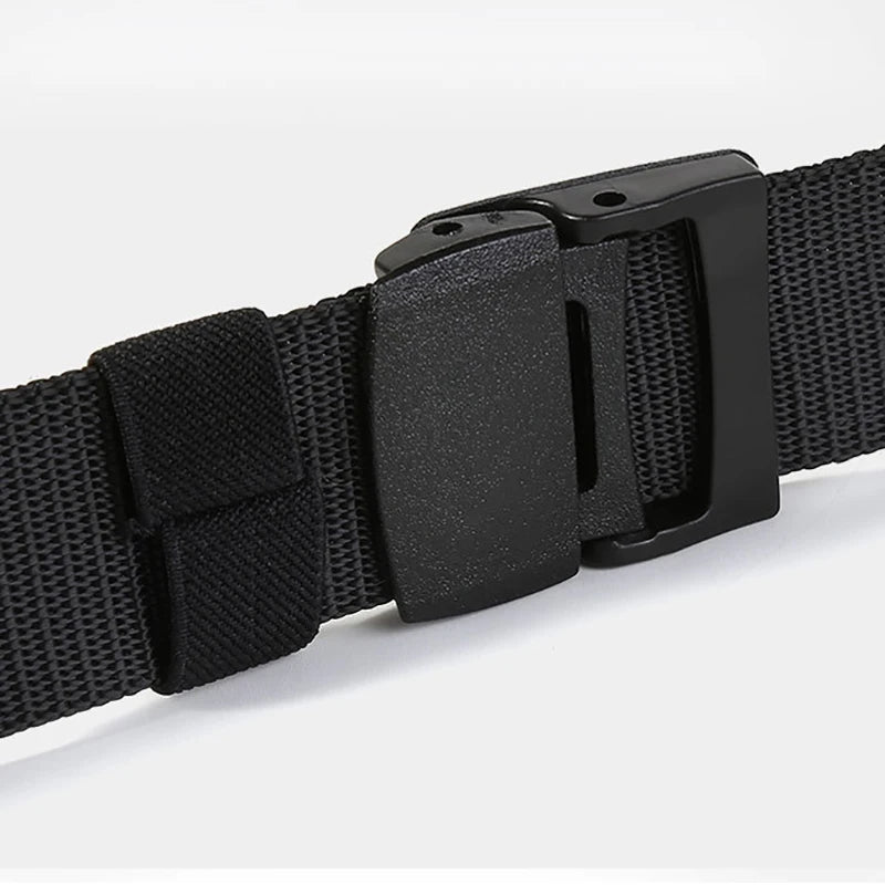 Metal-Free Nylon Canvas Belt