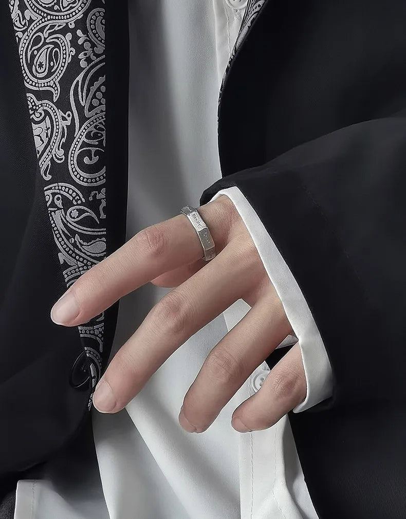 Deadly Sins Silver Rings Set