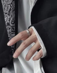 Deadly Sins Silver Rings Set