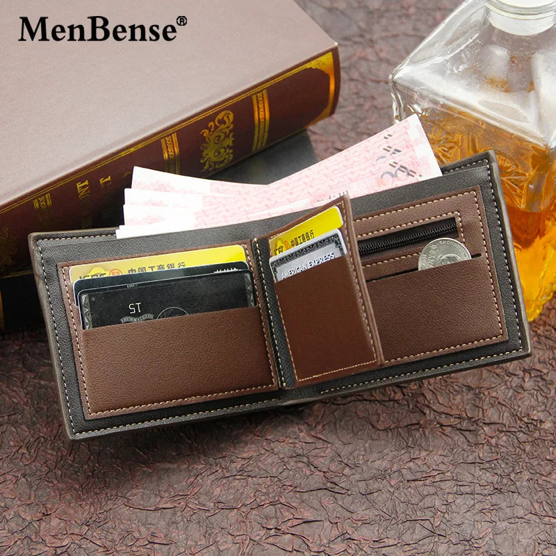 New Men's Tri-fold Wallet