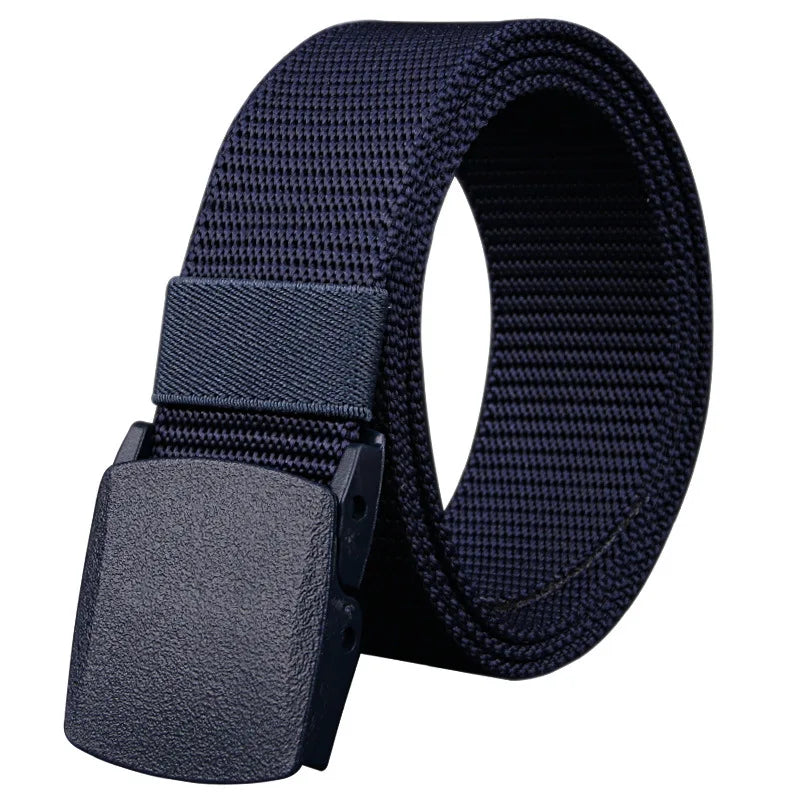Metal-Free Nylon Canvas Belt