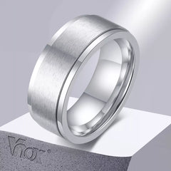 Vnox Spinner Ring for Men